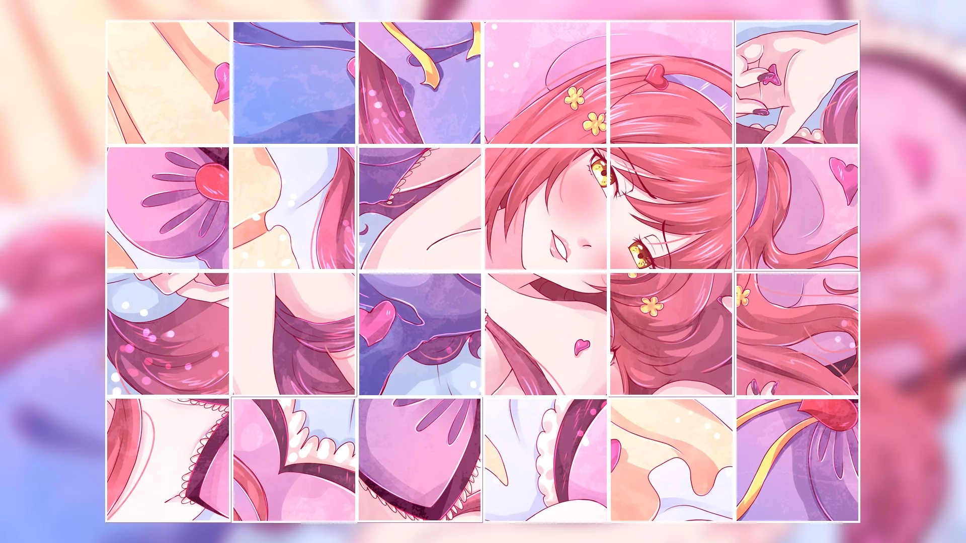 Изображение игры: Lovely Girl Puzzle