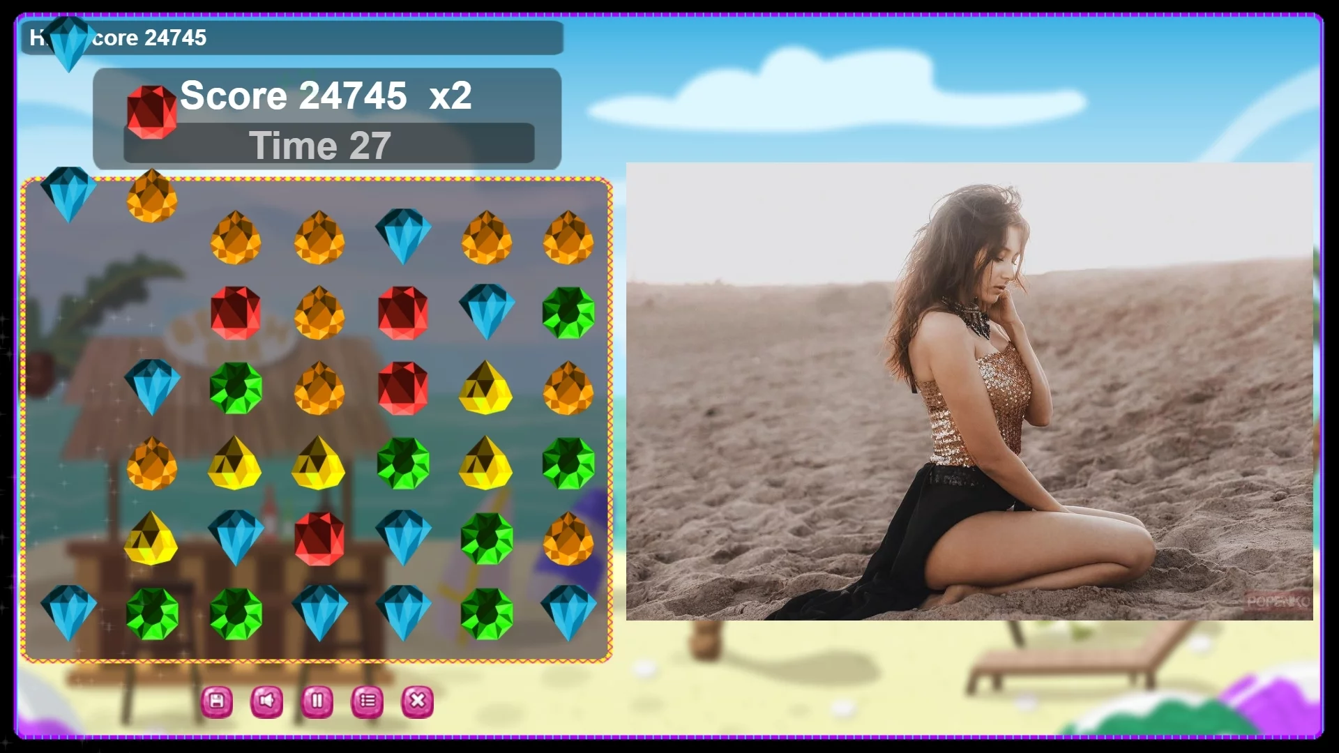 Изображение игры: Diamonds for Beauty