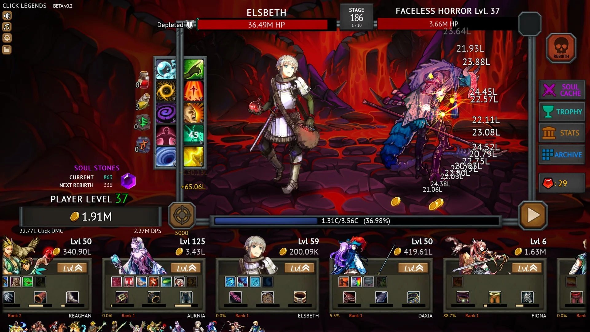 Изображение игры: Click Legends