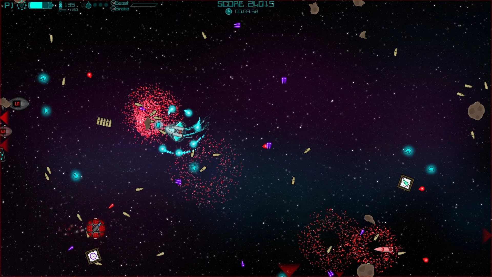 Изображение игры: Super Mega Space Blaster Special