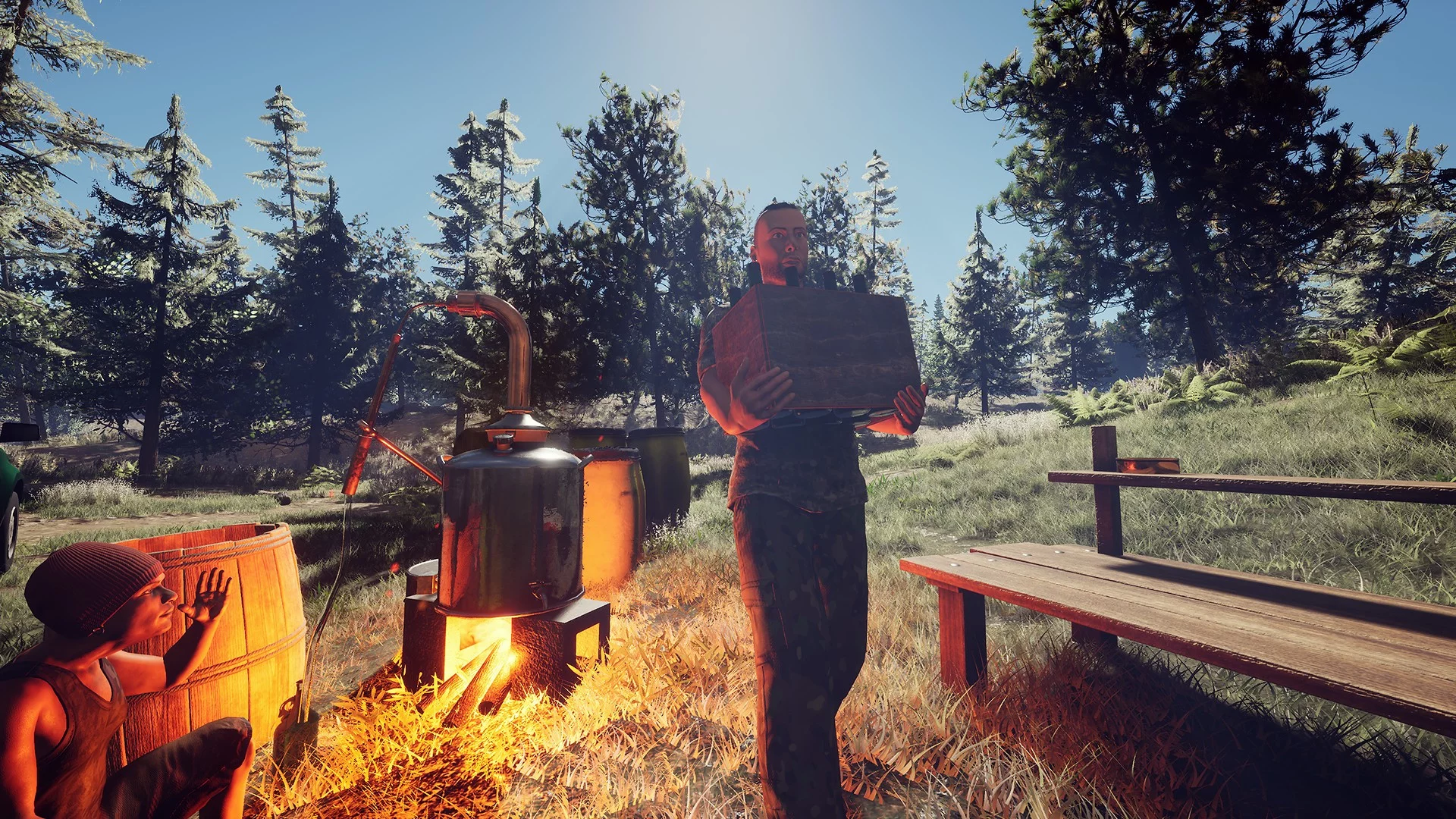 Изображение игры: Moonshiners Simulator