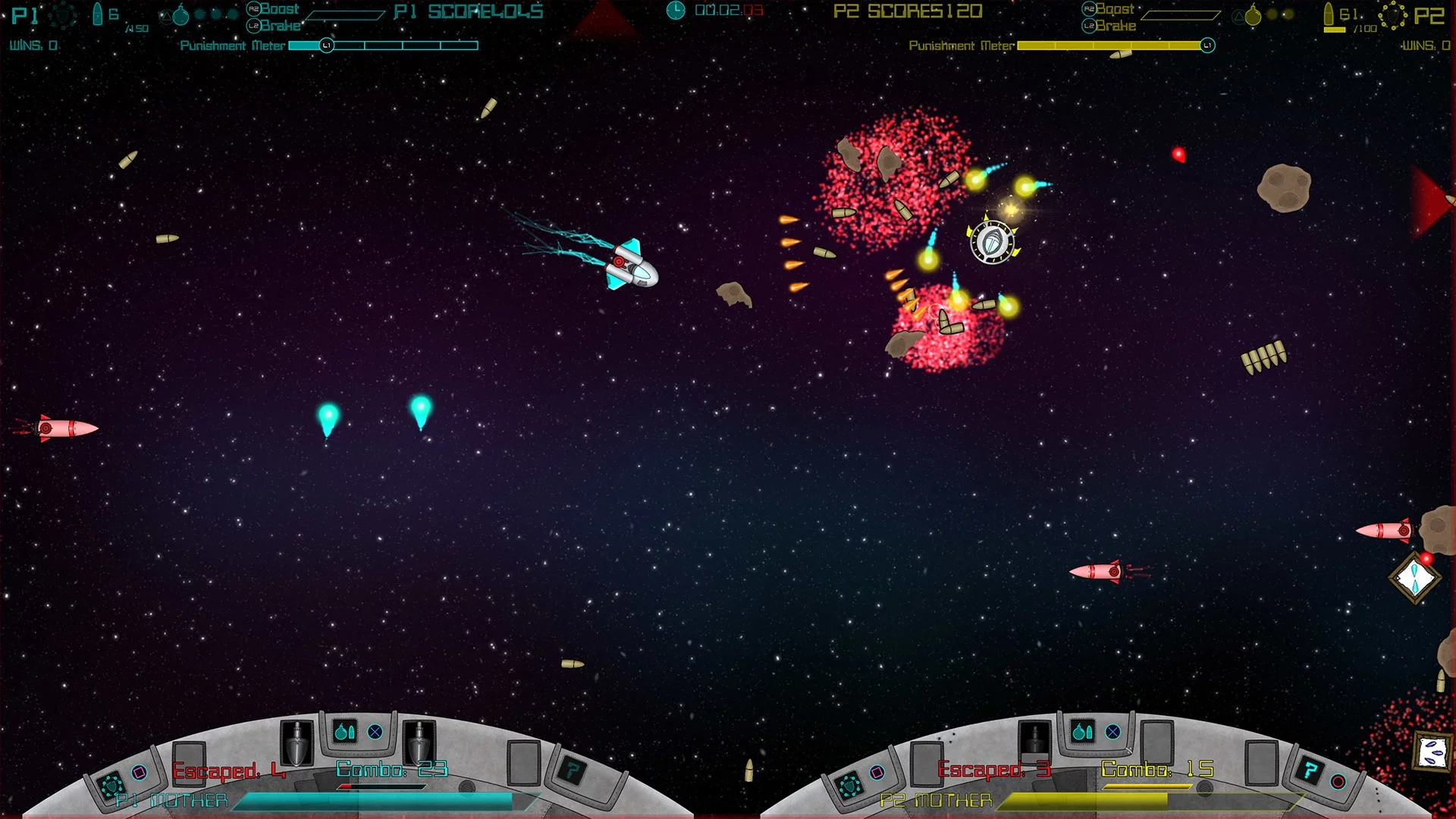 Изображение игры: Super Mega Space Blaster Special