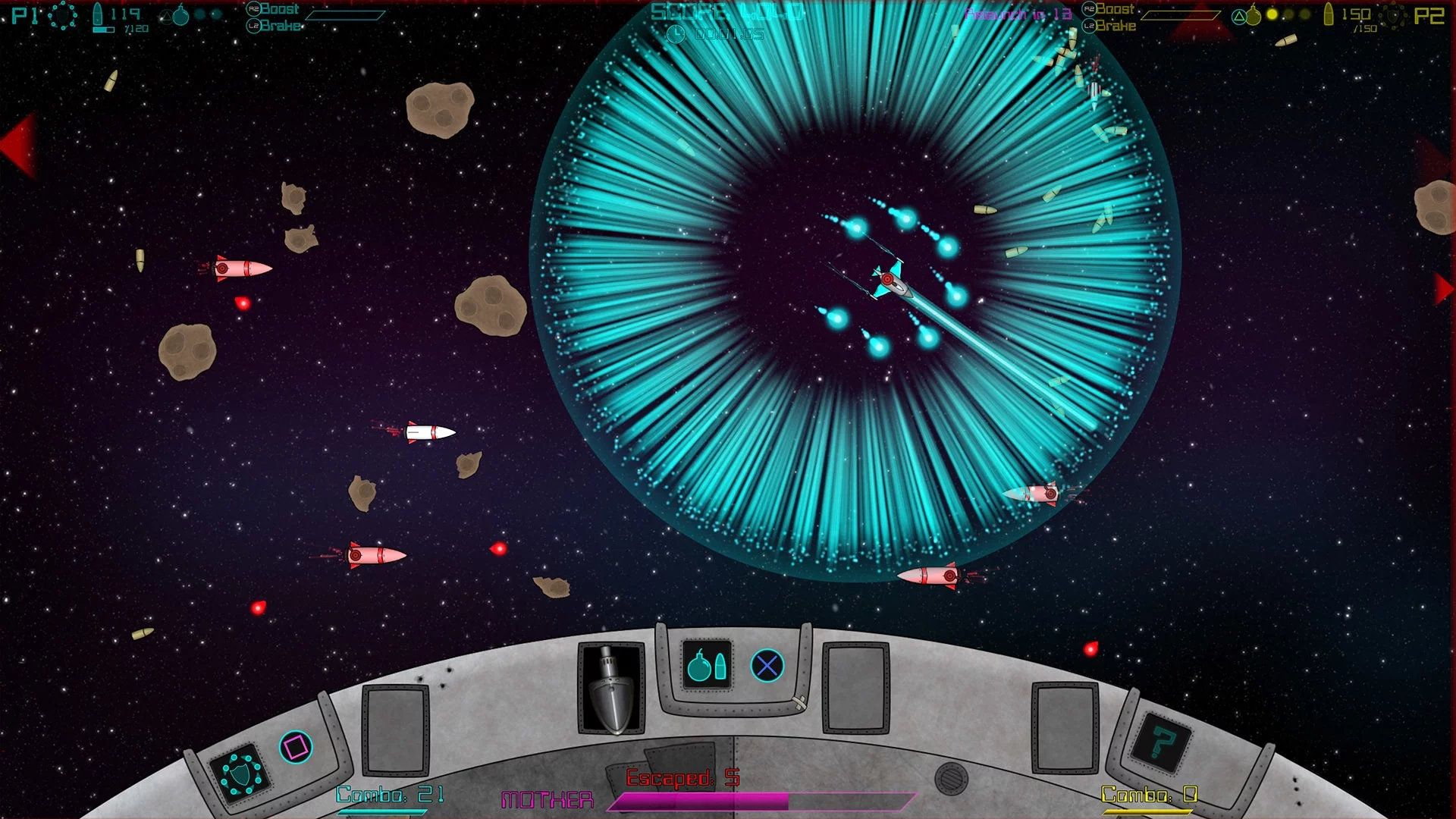Изображение игры: Super Mega Space Blaster Special
