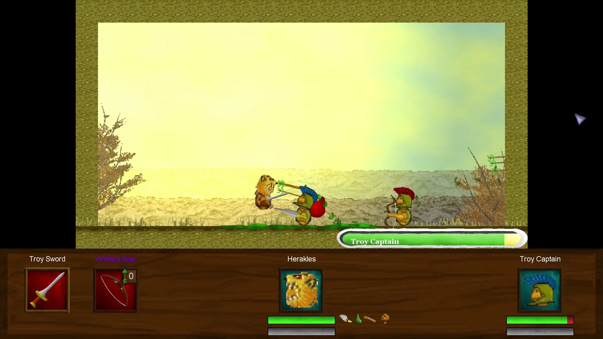 Изображение игры: Herakles and The Princess of Troy