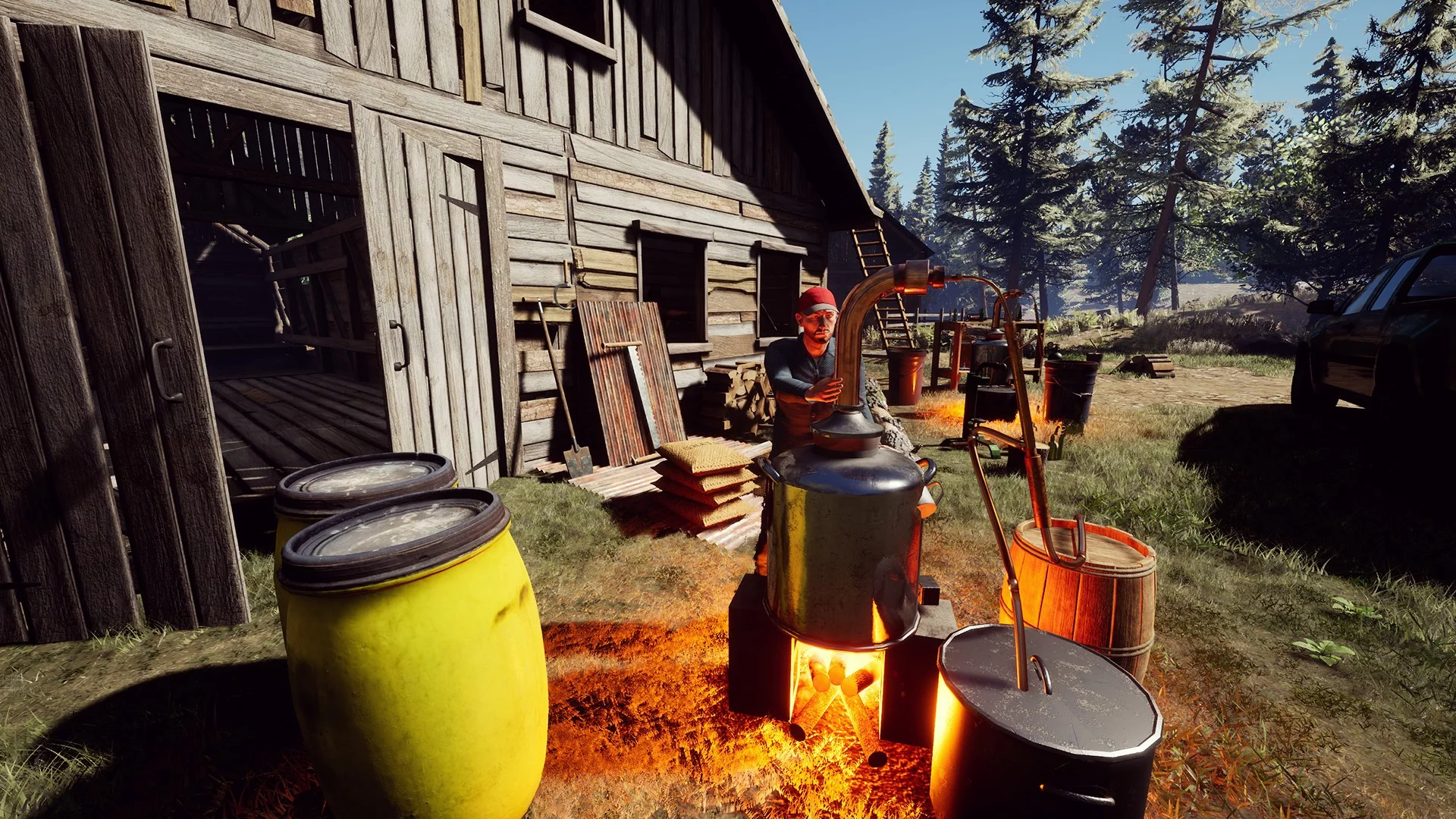 Изображение игры: Moonshiners Simulator
