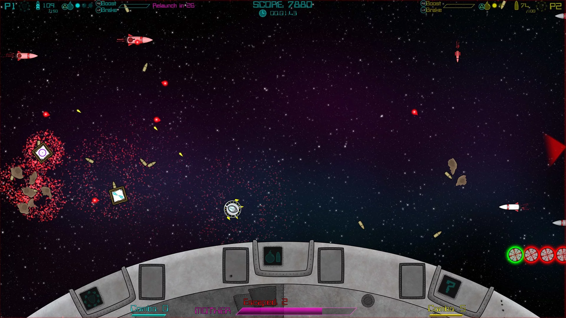 Изображение игры: Super Mega Space Blaster Special