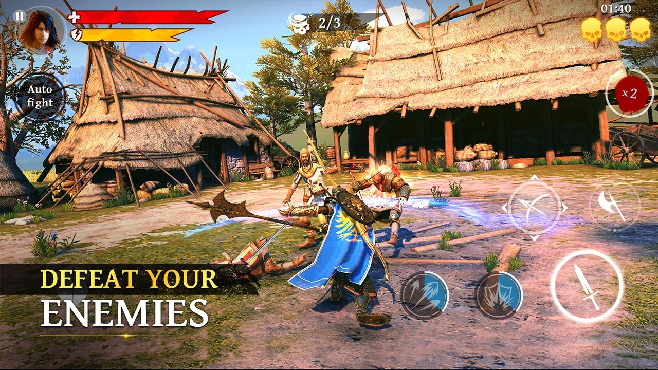 Изображение игры: Iron Blade: Medieval RPG