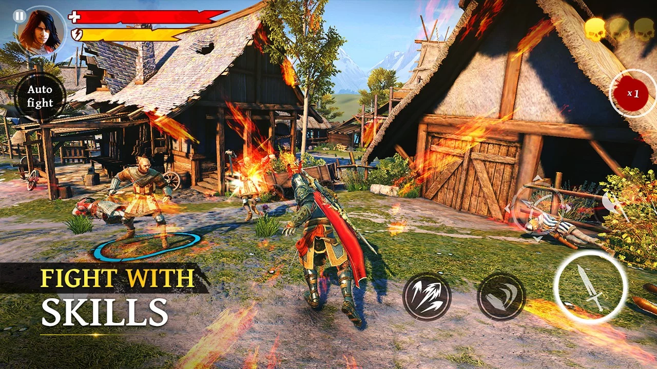 Изображение игры: Iron Blade: Medieval RPG