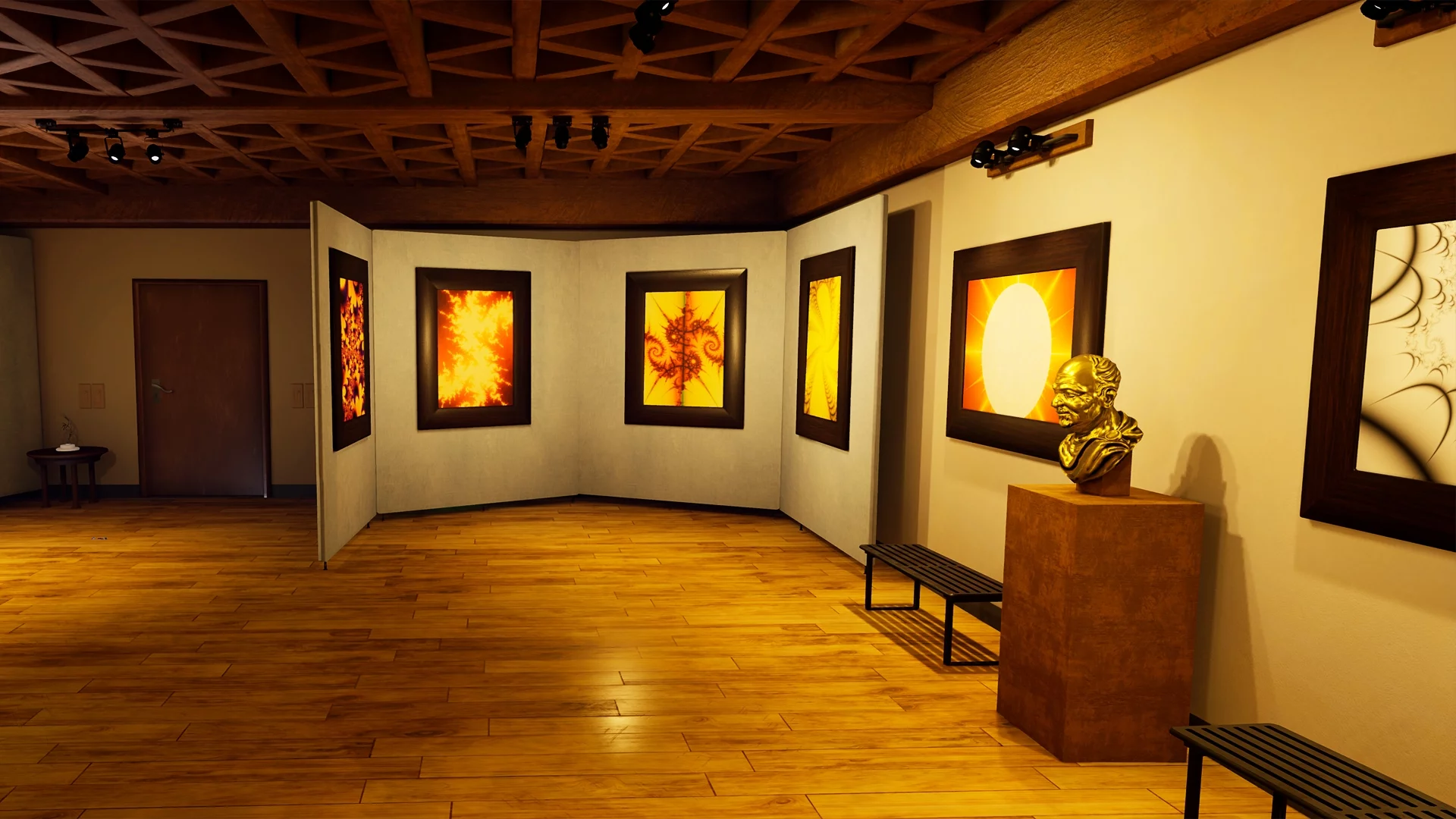 Изображение игры: Fractal Gallery VR