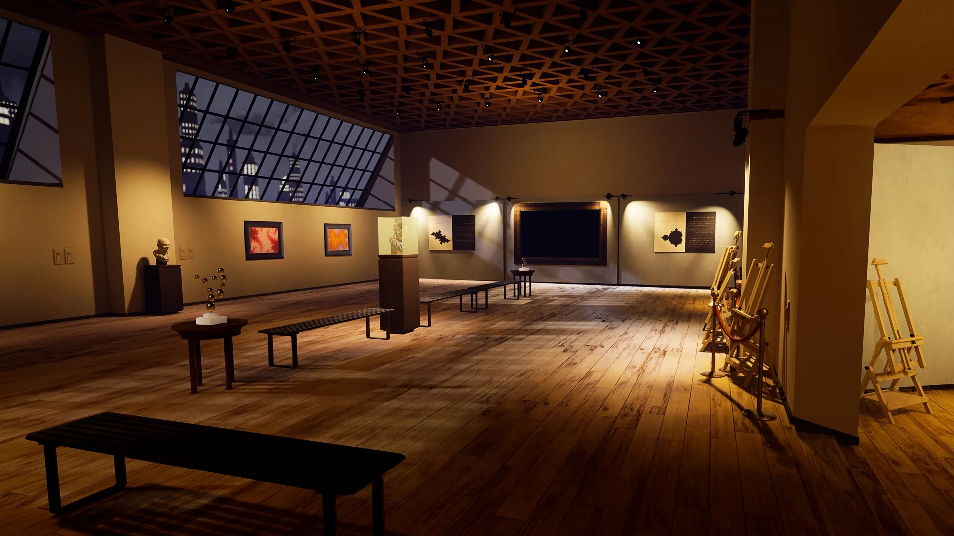 Изображение игры: Fractal Gallery VR