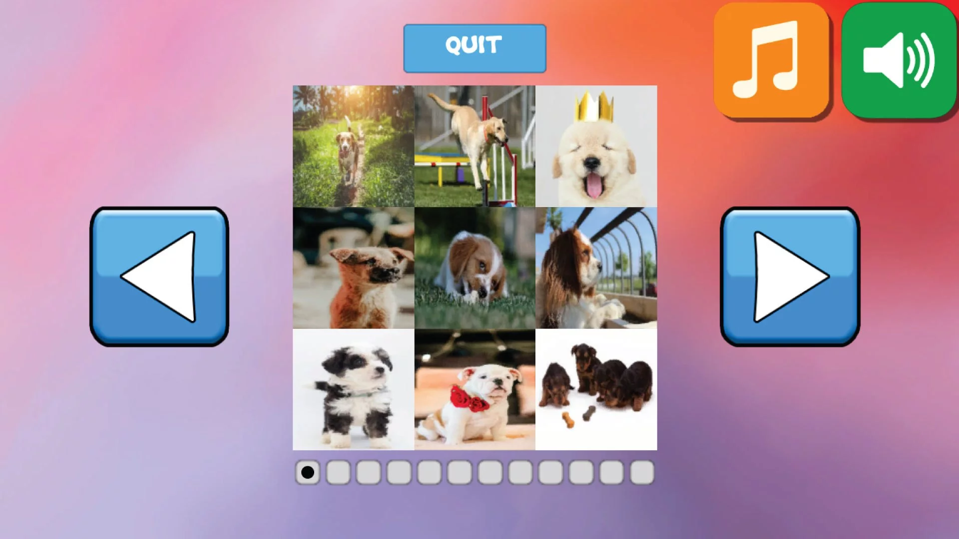 Изображение игры: Bepuzzled Puppy Dog Jigsaw Puzzle