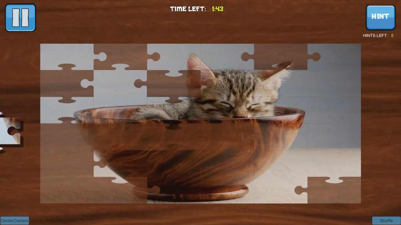 Изображение игры: Bepuzzled Kittens Jigsaw Puzzle