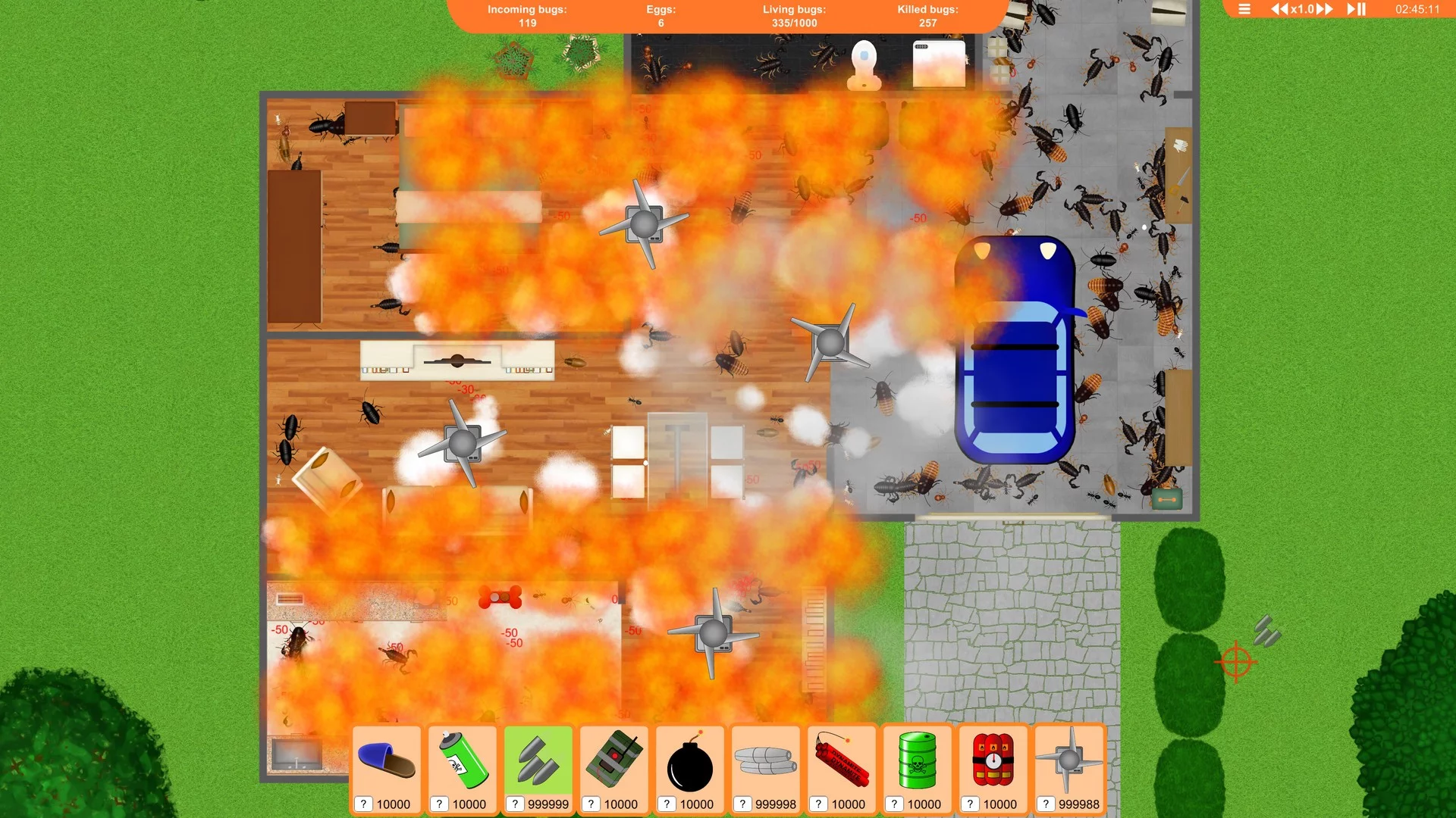 Изображение игры: Bugs!