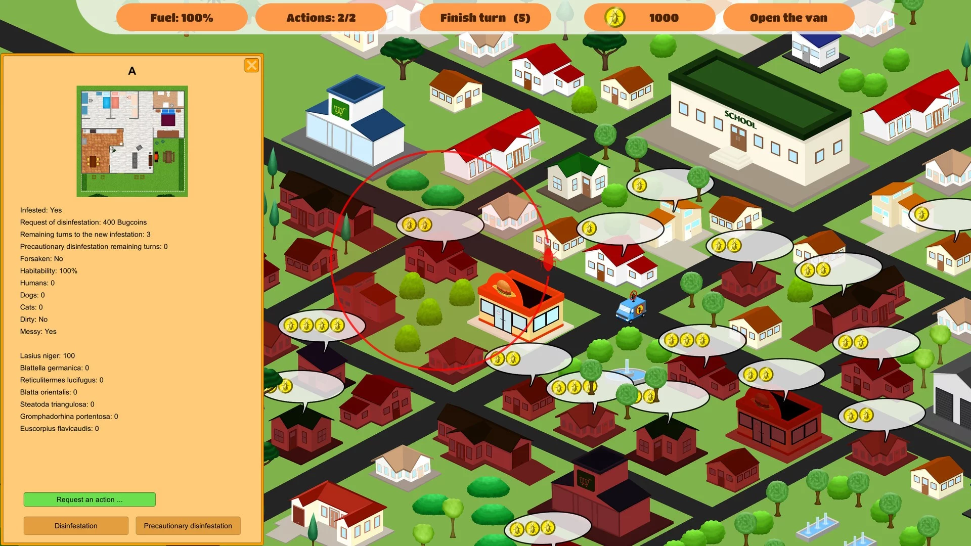 Изображение игры: Bugs!