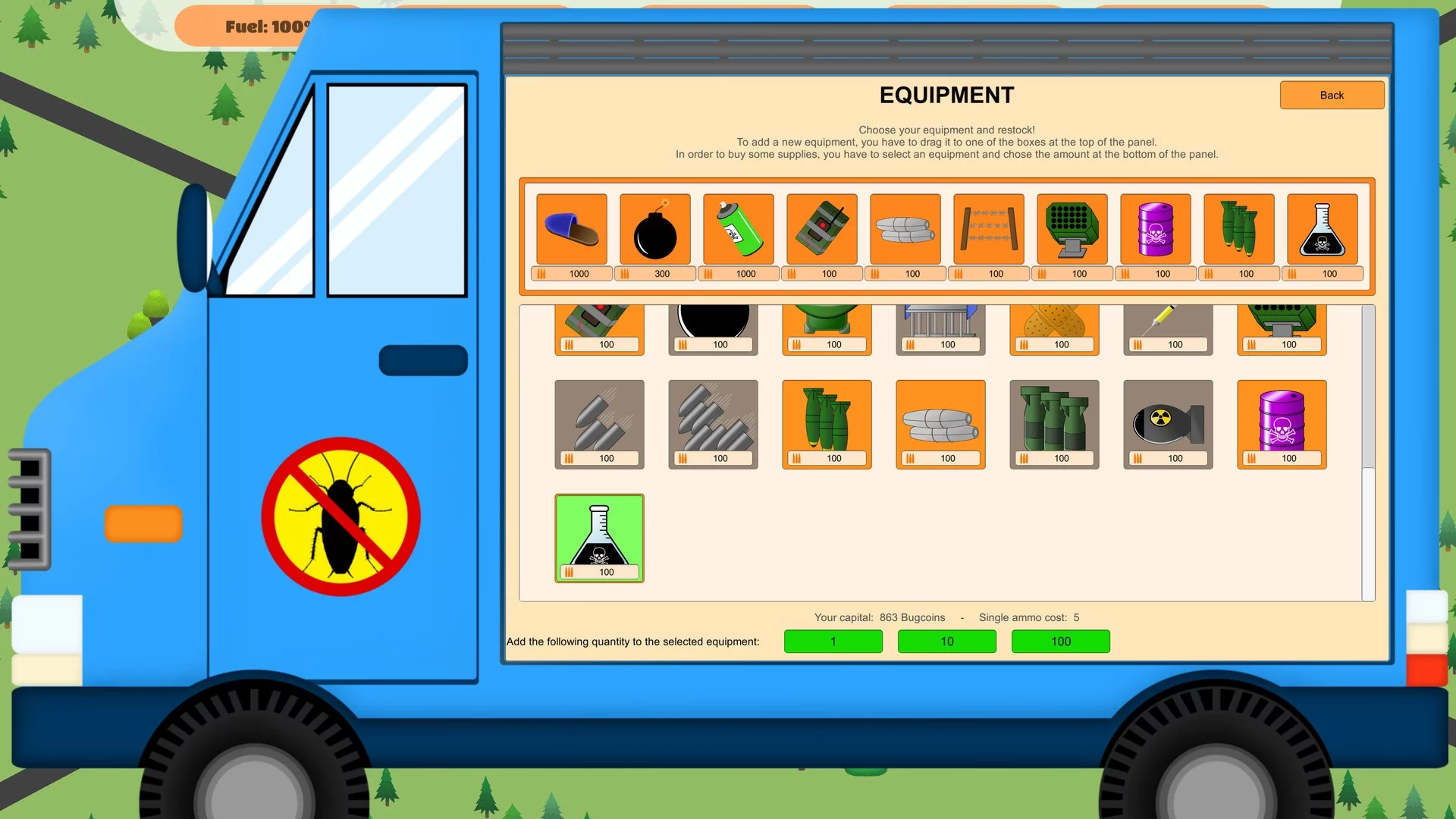 Изображение игры: Bugs!