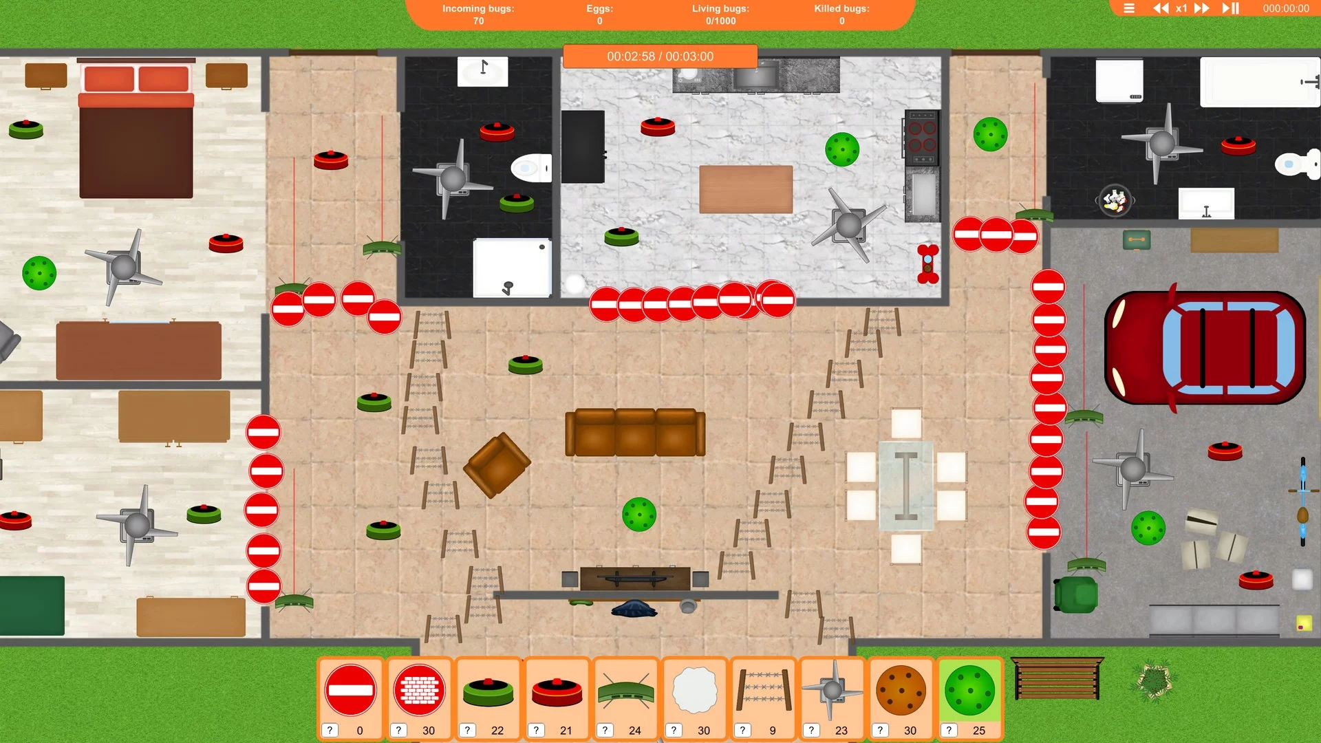 Изображение игры: Bugs!