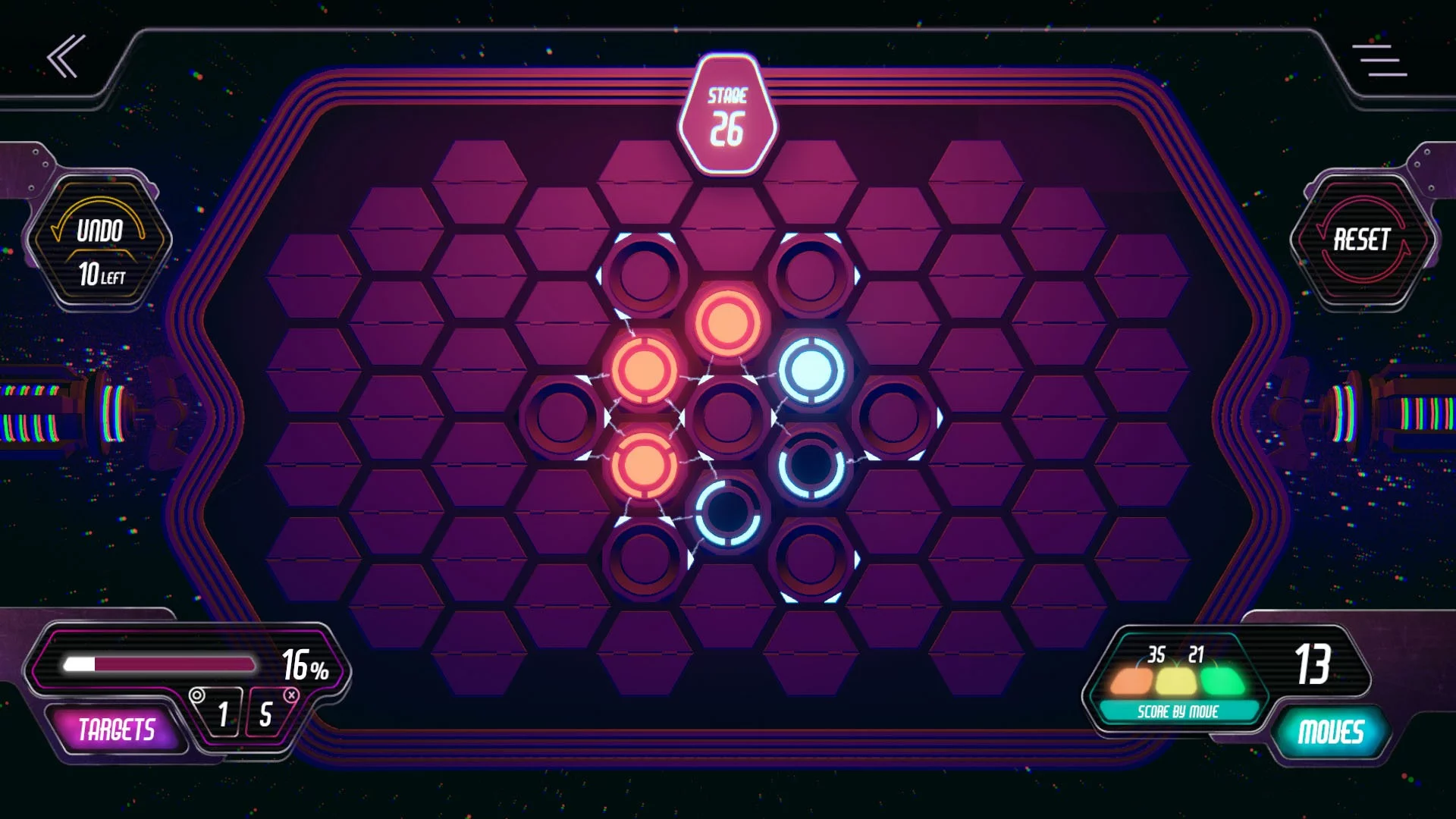 Изображение игры: Hexelectric