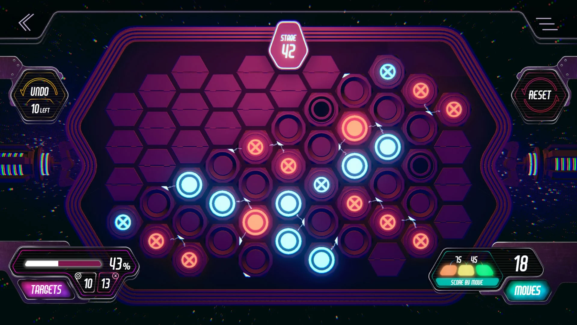 Изображение игры: Hexelectric