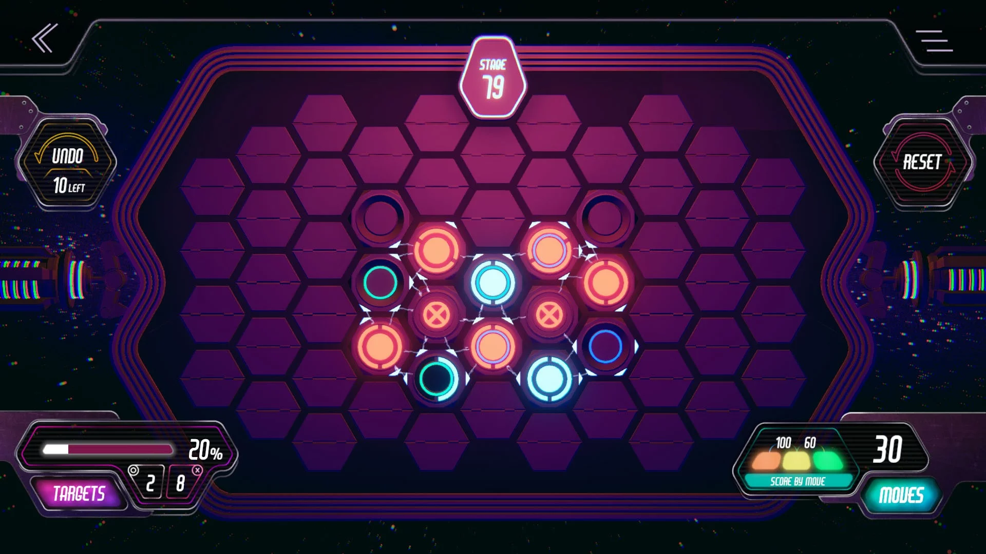 Изображение игры: Hexelectric