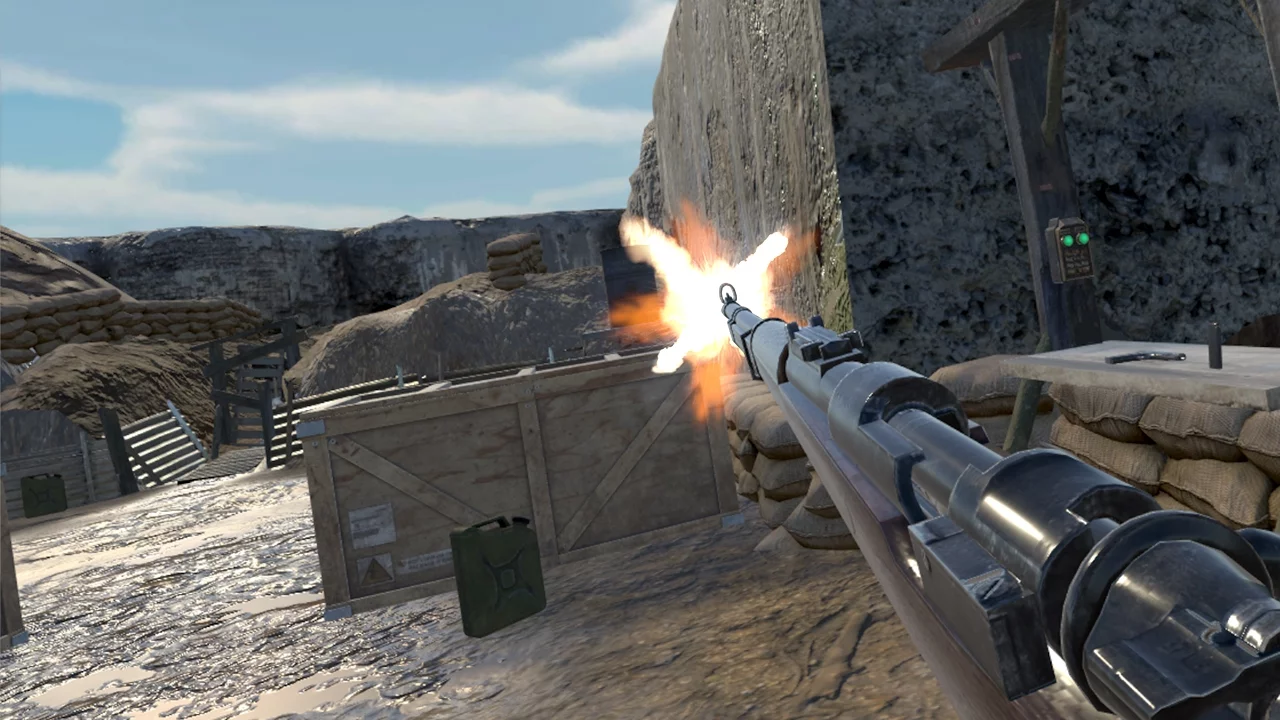 Изображение игры: WW2 Zombie Range VR
