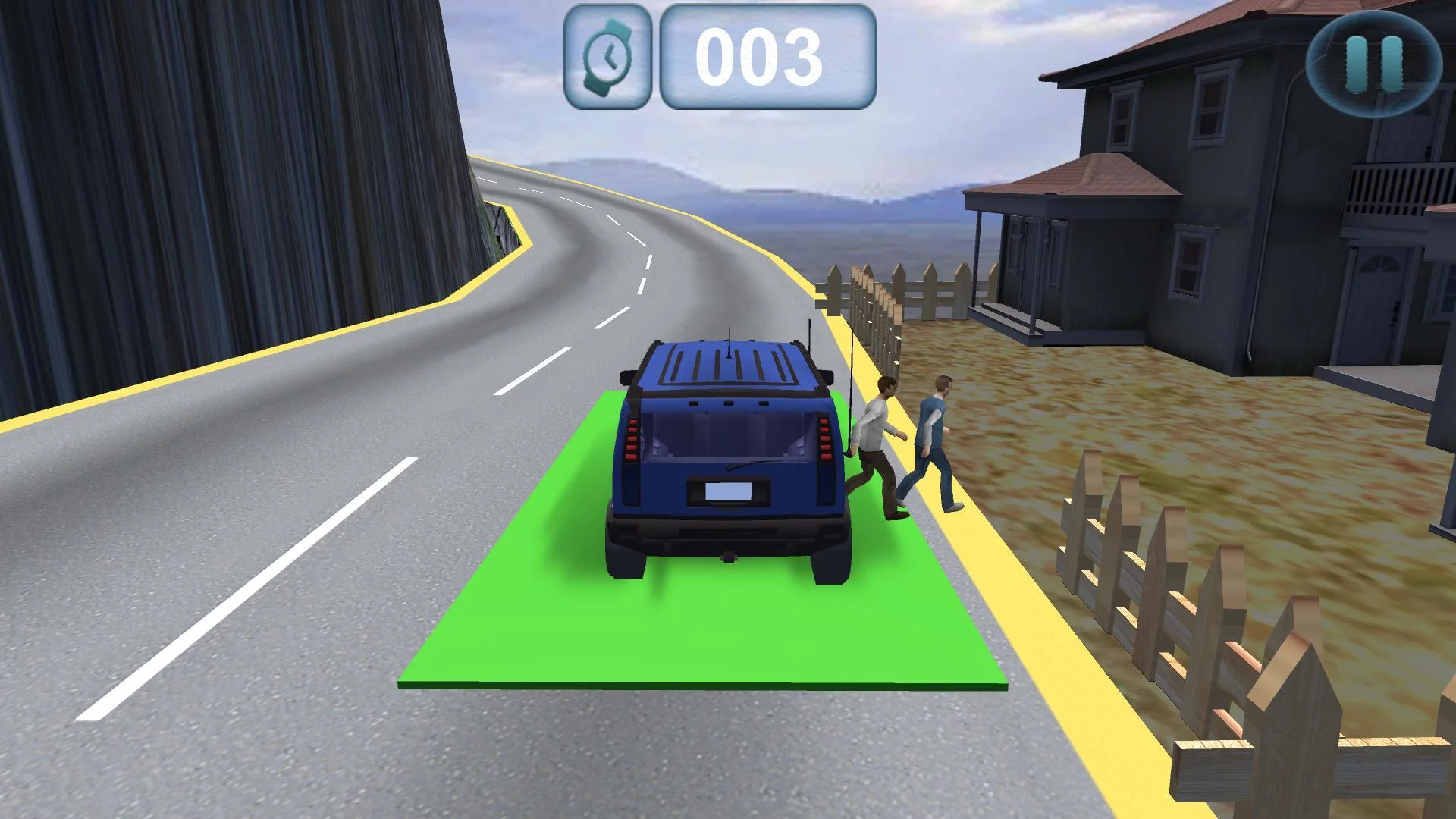 Изображение игры: Mountain Taxi Driver
