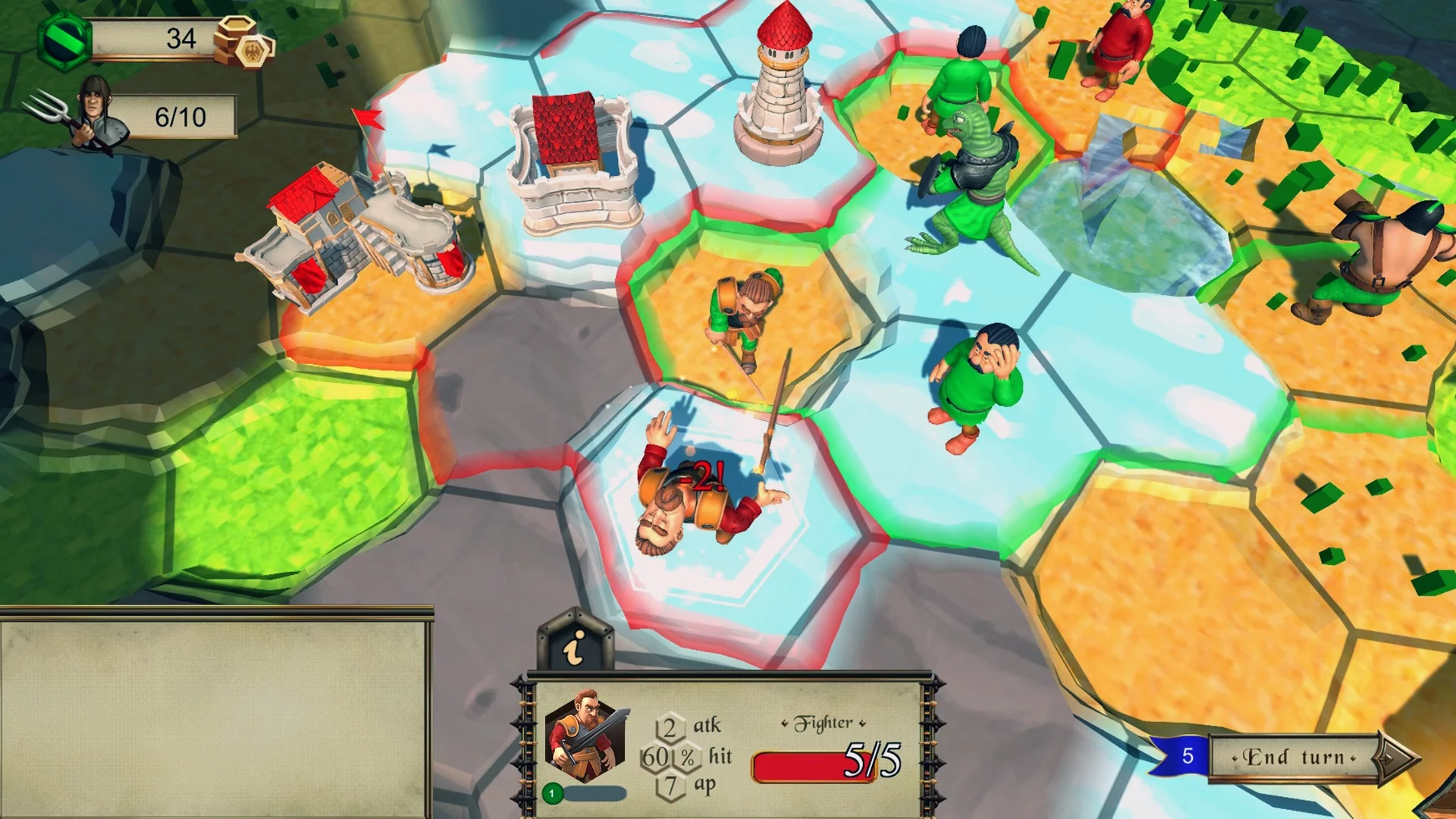 Изображение игры: Hex Kingdoms