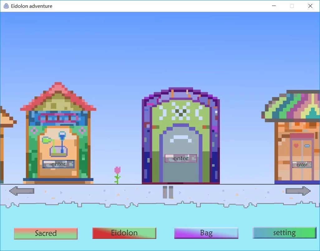 Изображение игры: Eidolon adventure