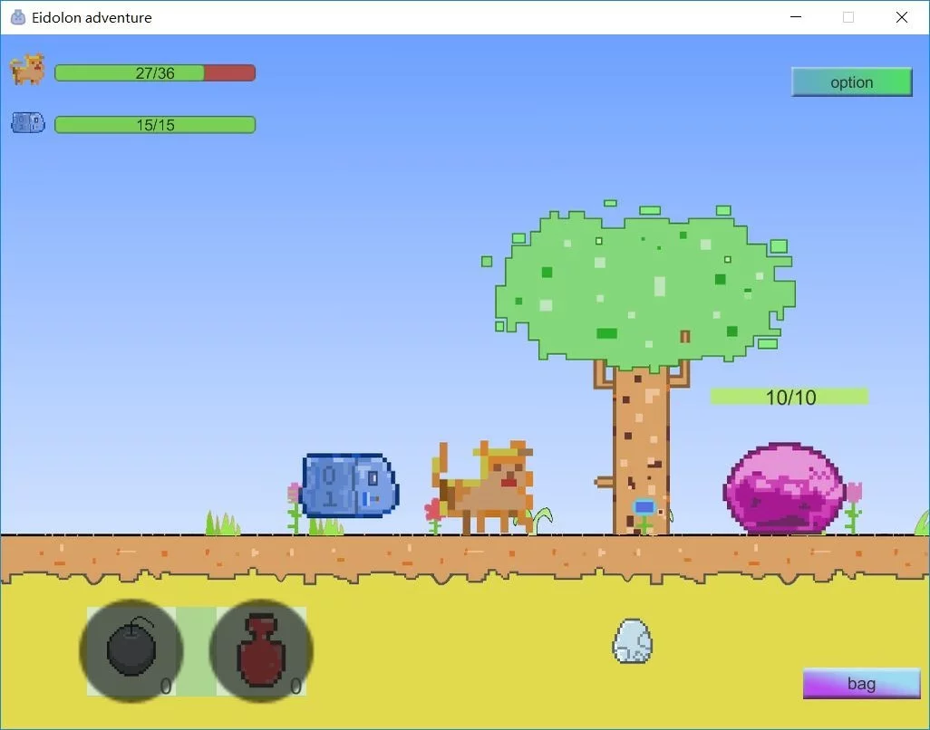 Изображение игры: Eidolon adventure