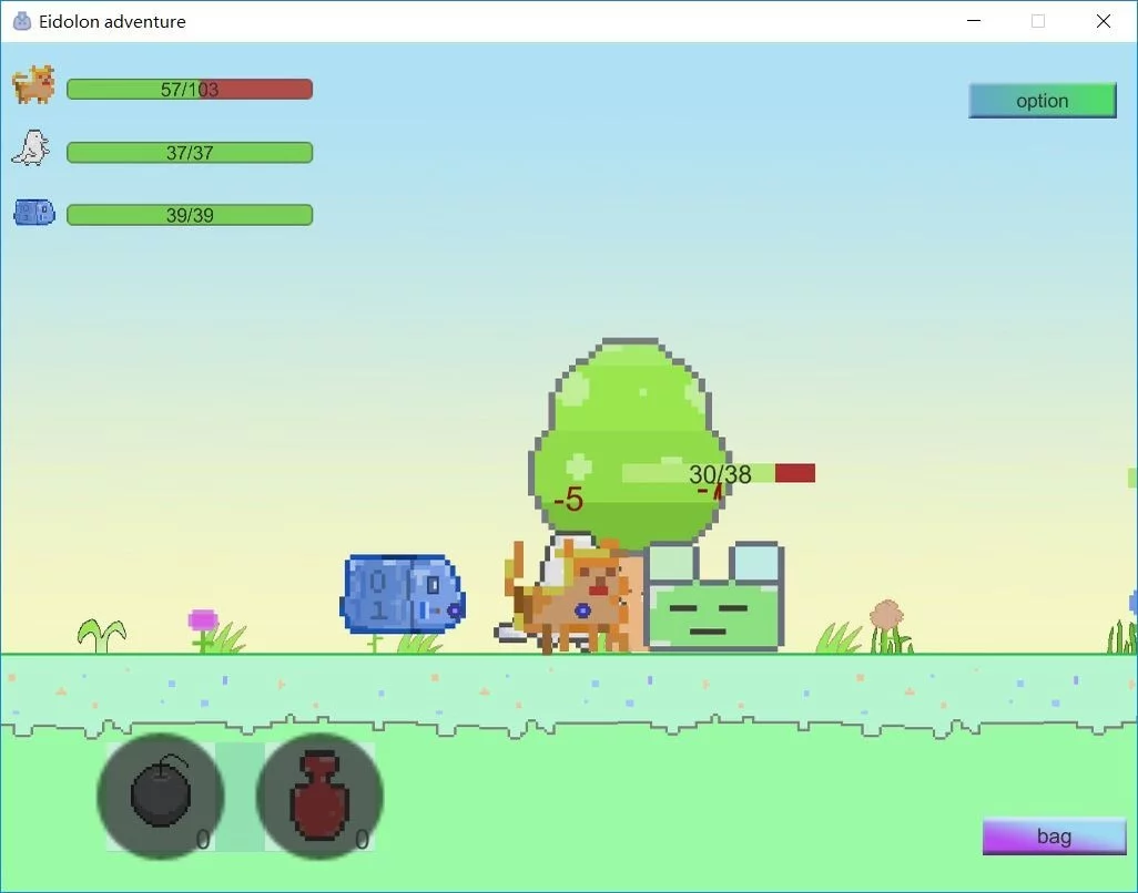 Изображение игры: Eidolon adventure