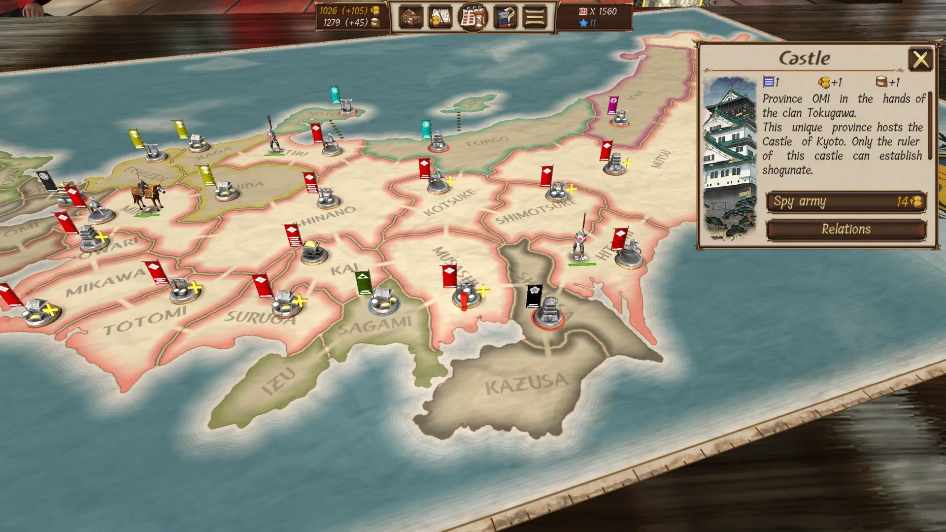 Изображение игры: Shogun's Empire: Hex Commander