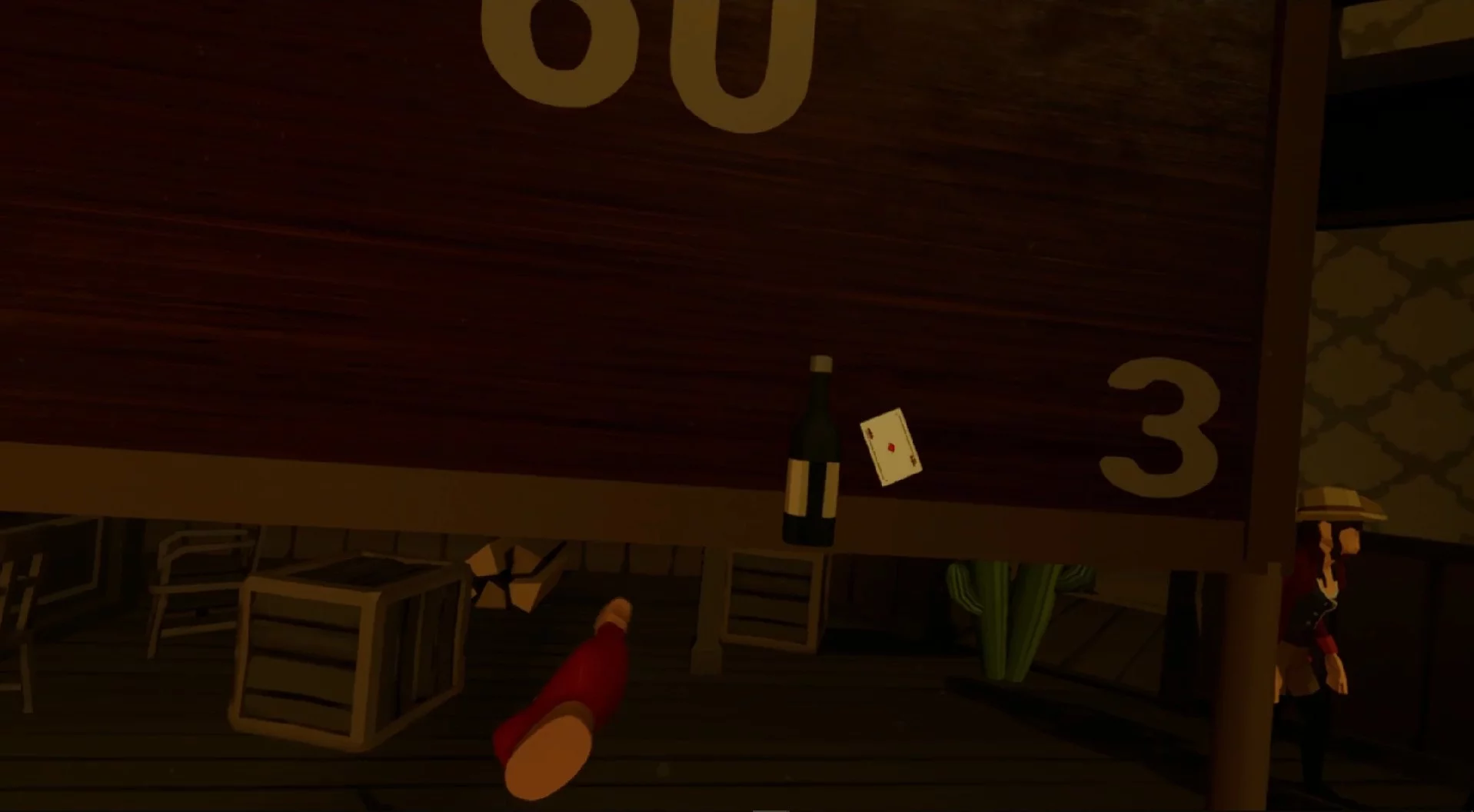 Изображение игры: Card Throw VR
