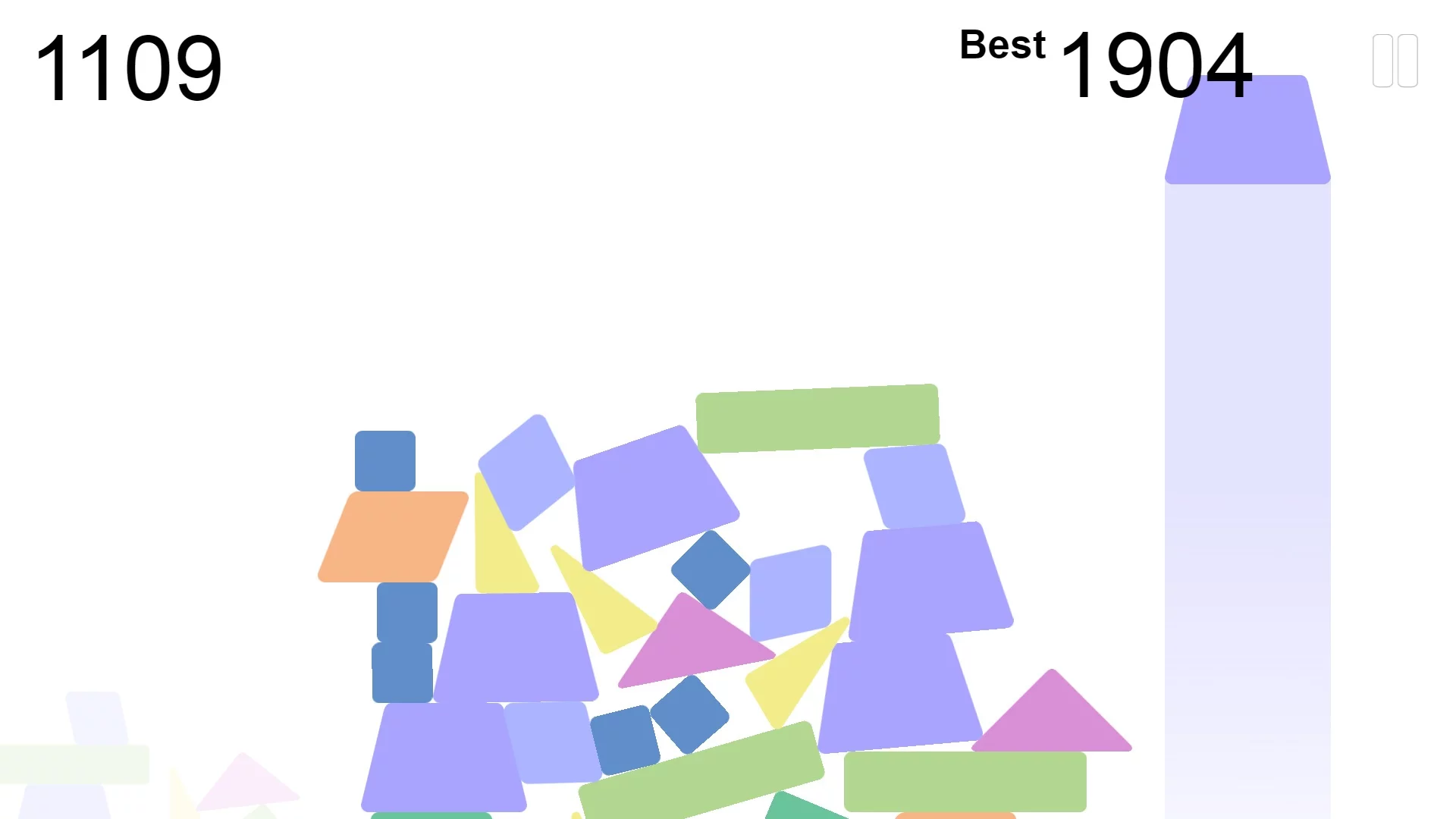 Изображение игры: Infinitely up: Turn the Figure