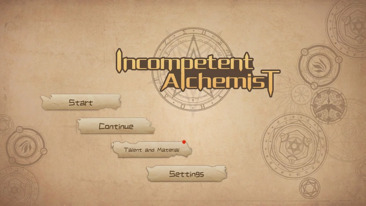 Изображение игры: 蹩脚的炼金术师(Incompetent Alchemist)