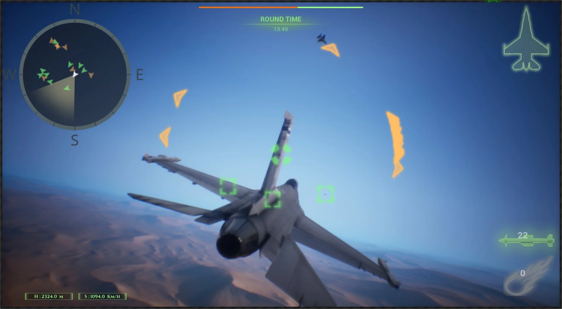 Изображение игры: Art Of Air War