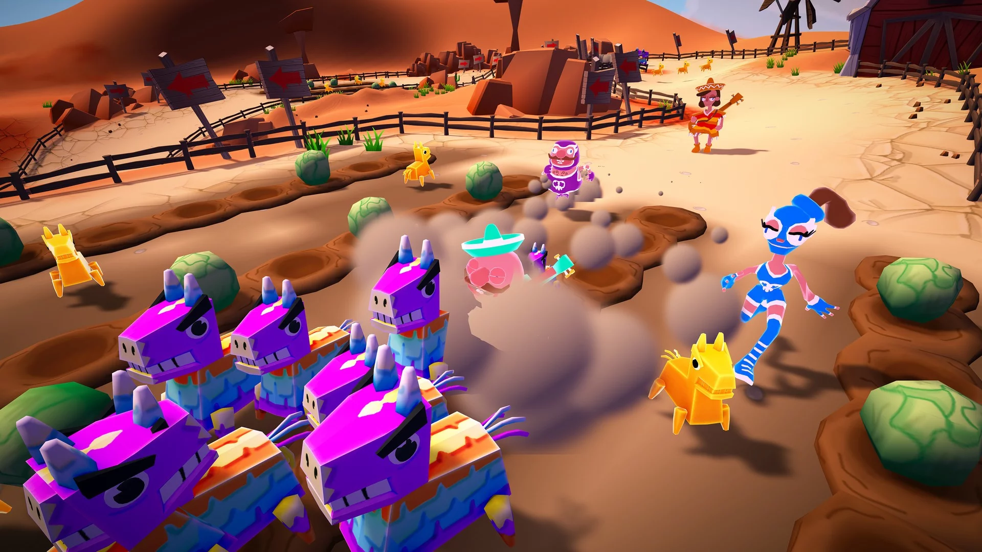 Изображение игры: Must Dash Amigos