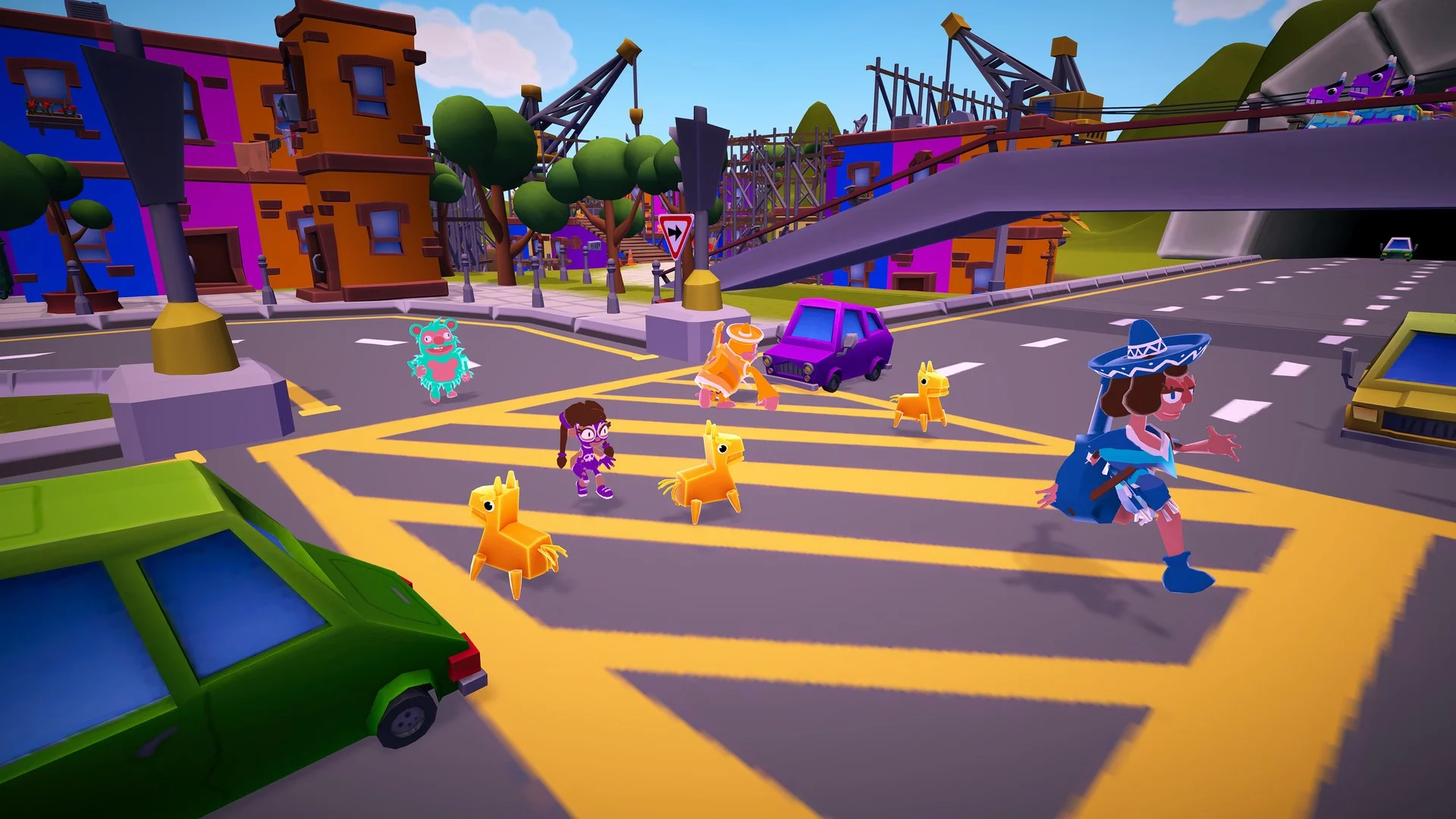 Изображение игры: Must Dash Amigos