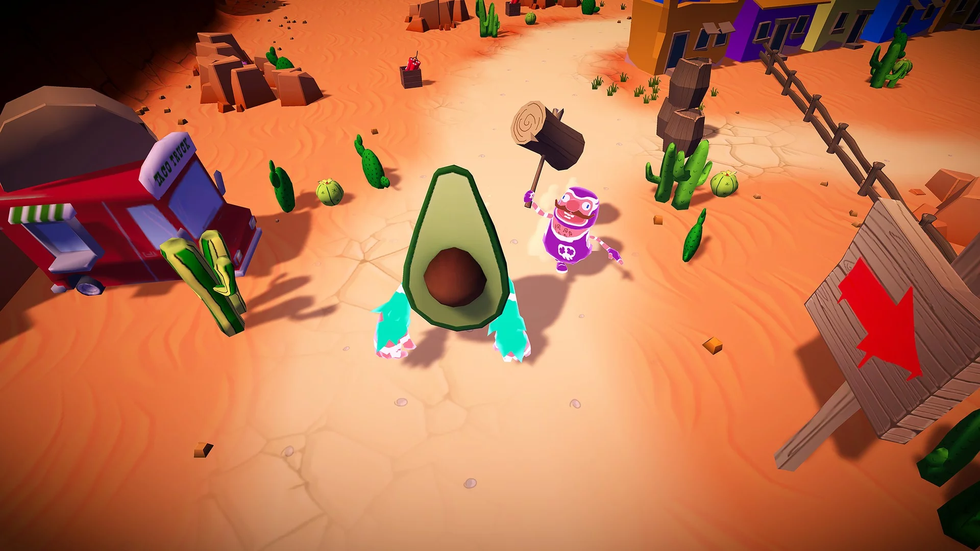 Изображение игры: Must Dash Amigos