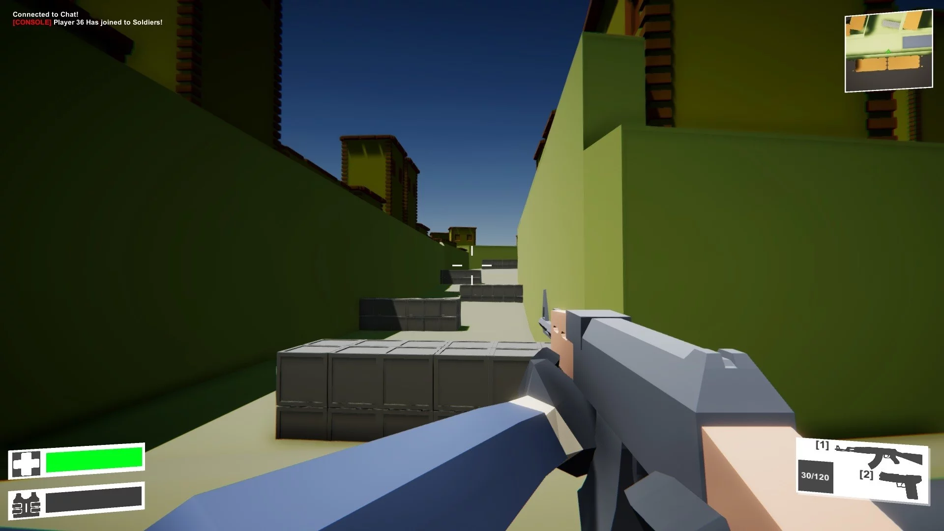 Изображение игры: Poly Soldiers