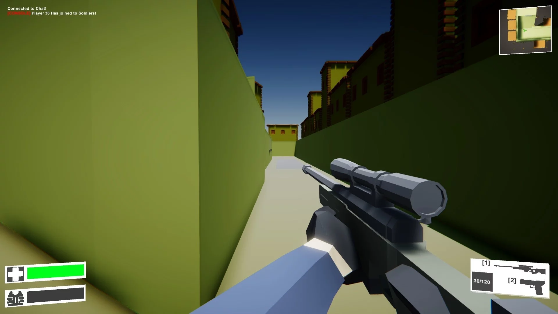 Изображение игры: Poly Soldiers