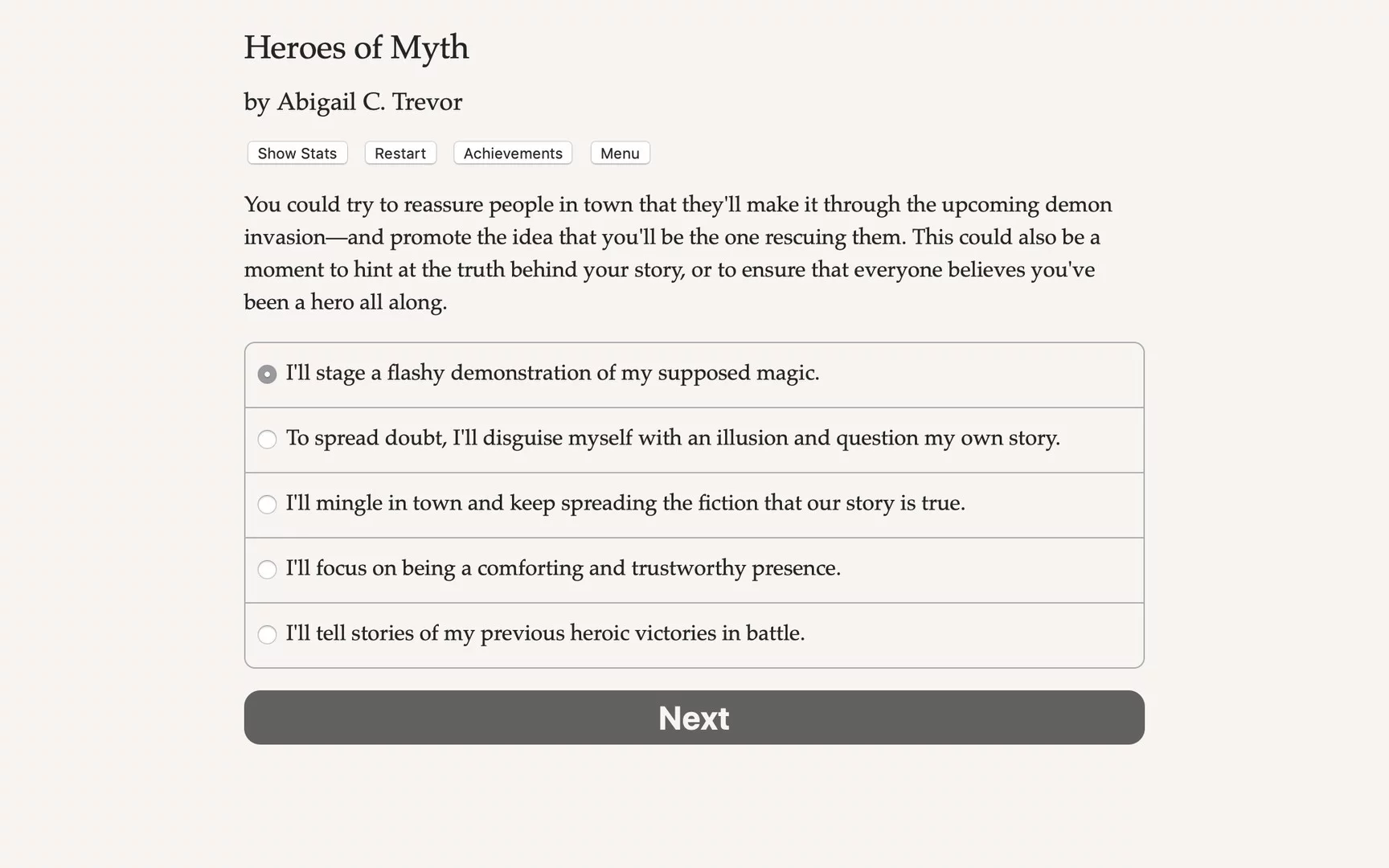 Изображение игры: Heroes of Myth