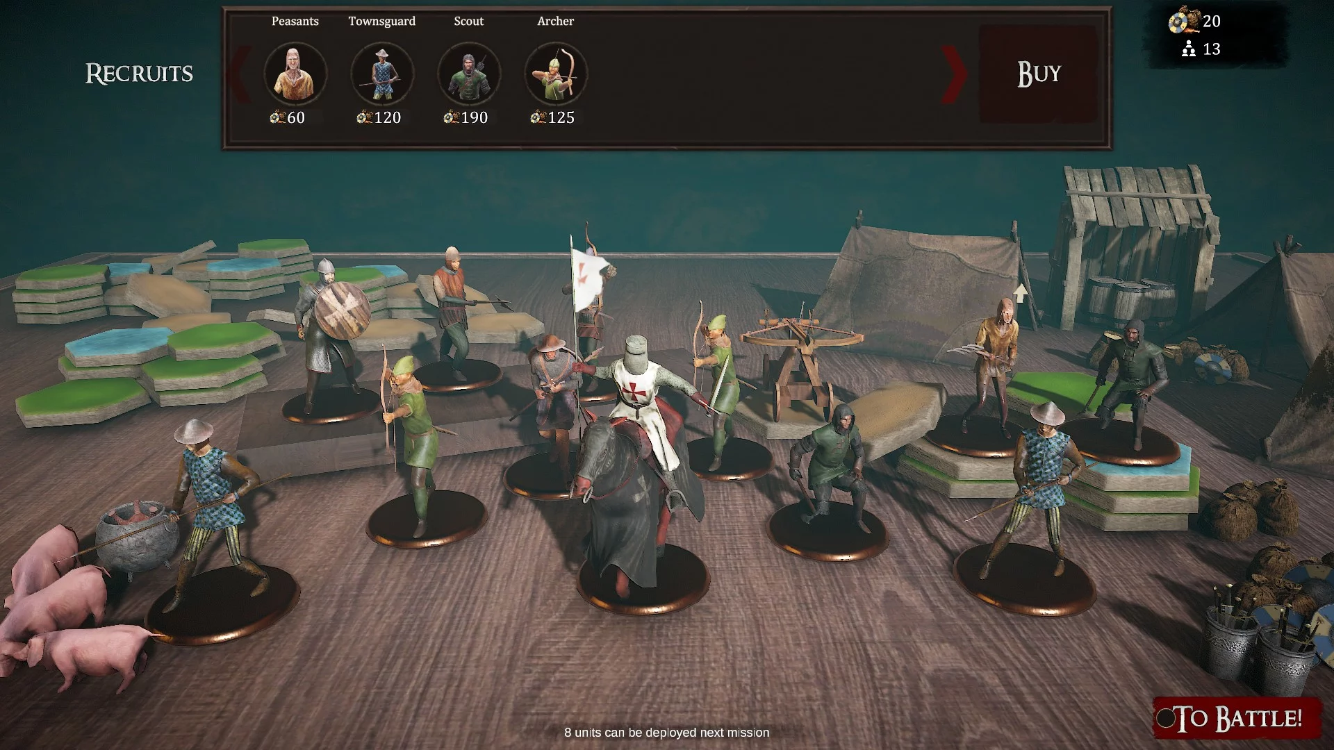 Изображение игры: To Battle!: Hell's Crusade