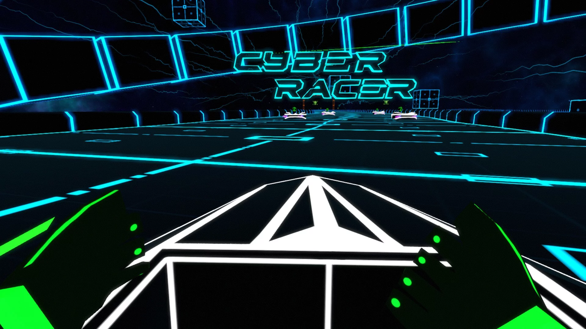 Изображение игры: Cyber Racer