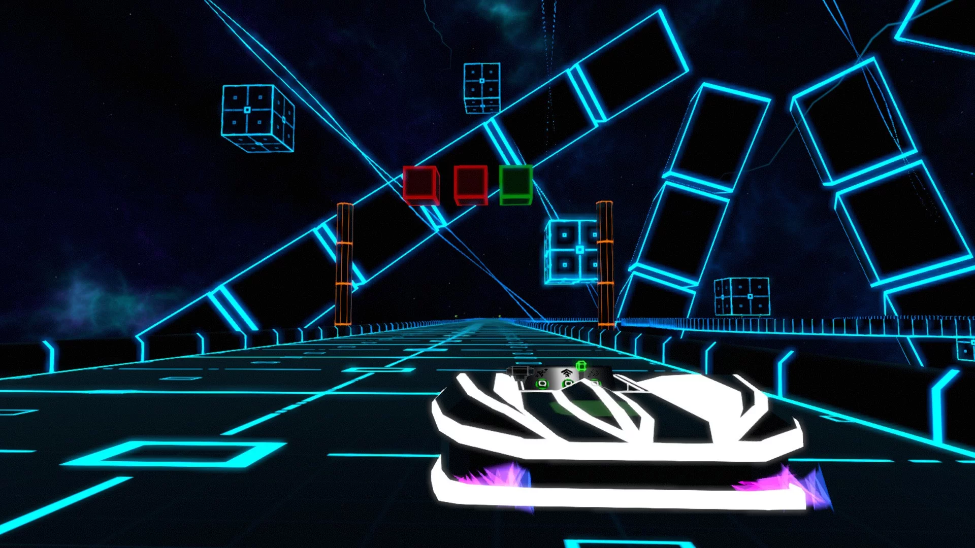 Изображение игры: Cyber Racer