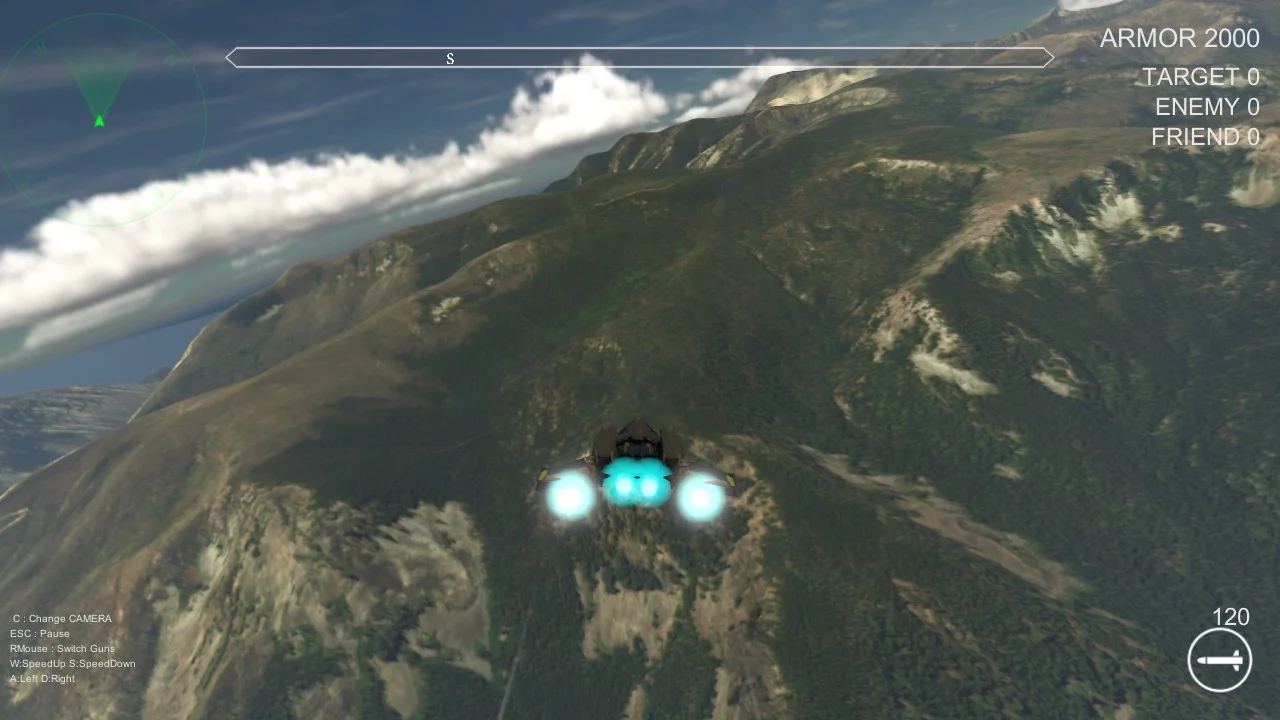 Изображение игры: Air Combat III