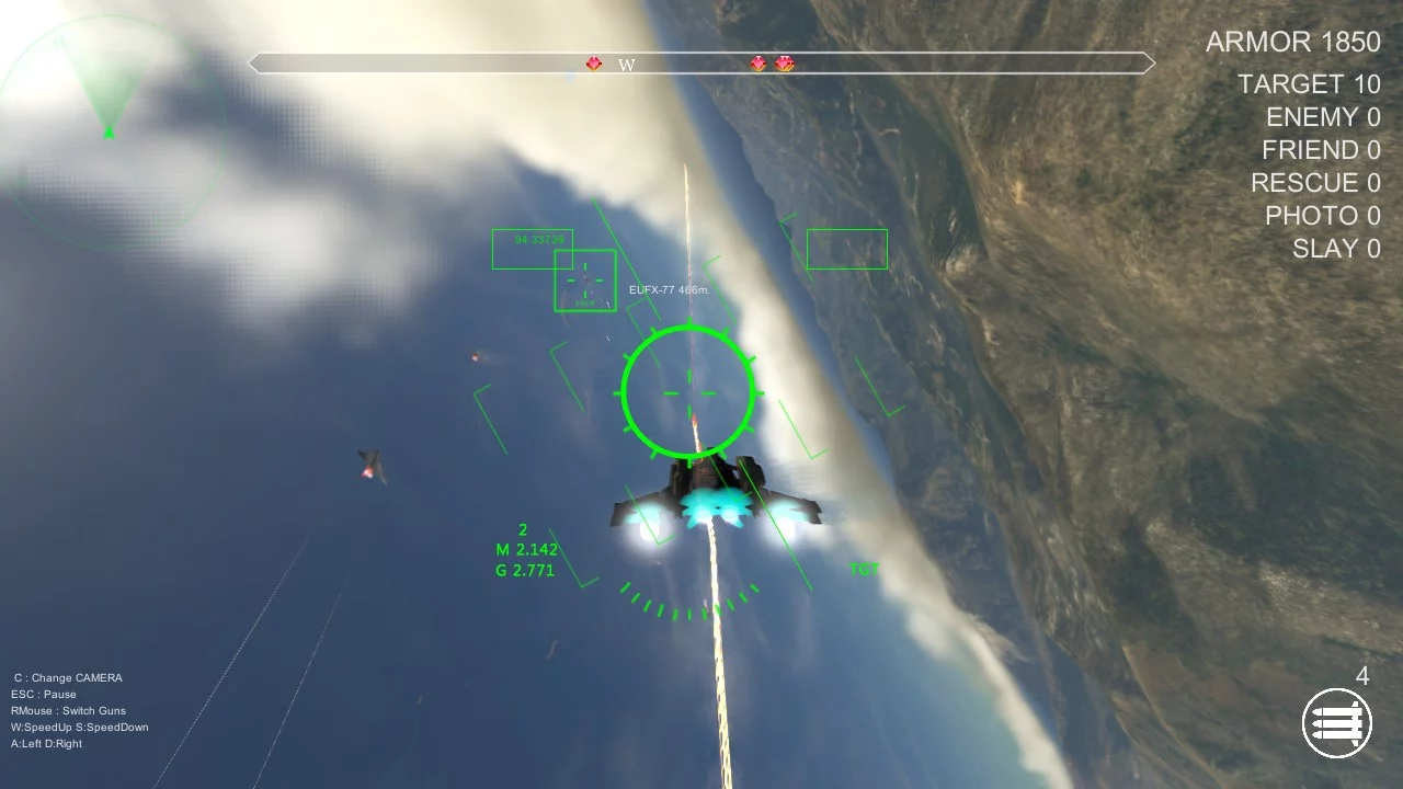 Изображение игры: Air Combat III