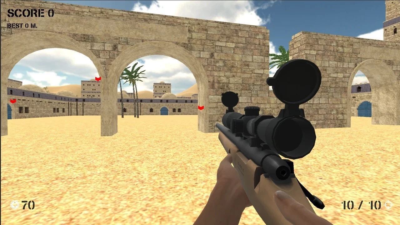Изображение игры: Sniper Commando Attack