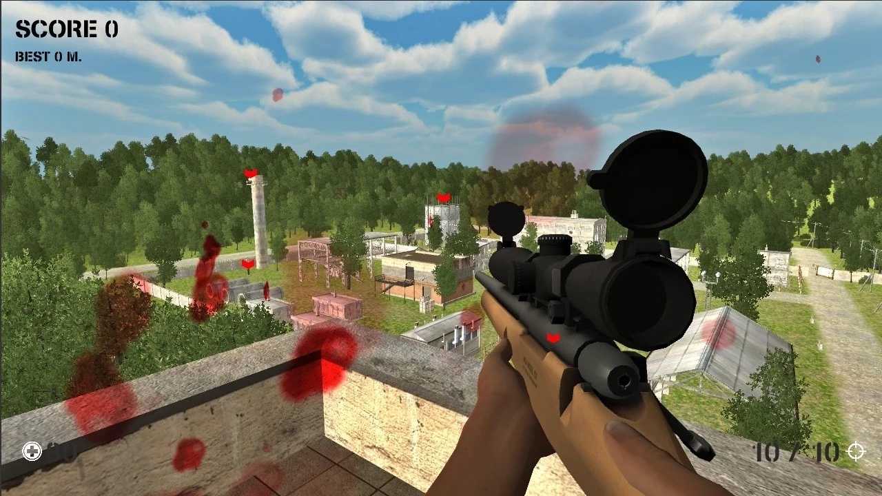 Изображение игры: Sniper Commando Attack