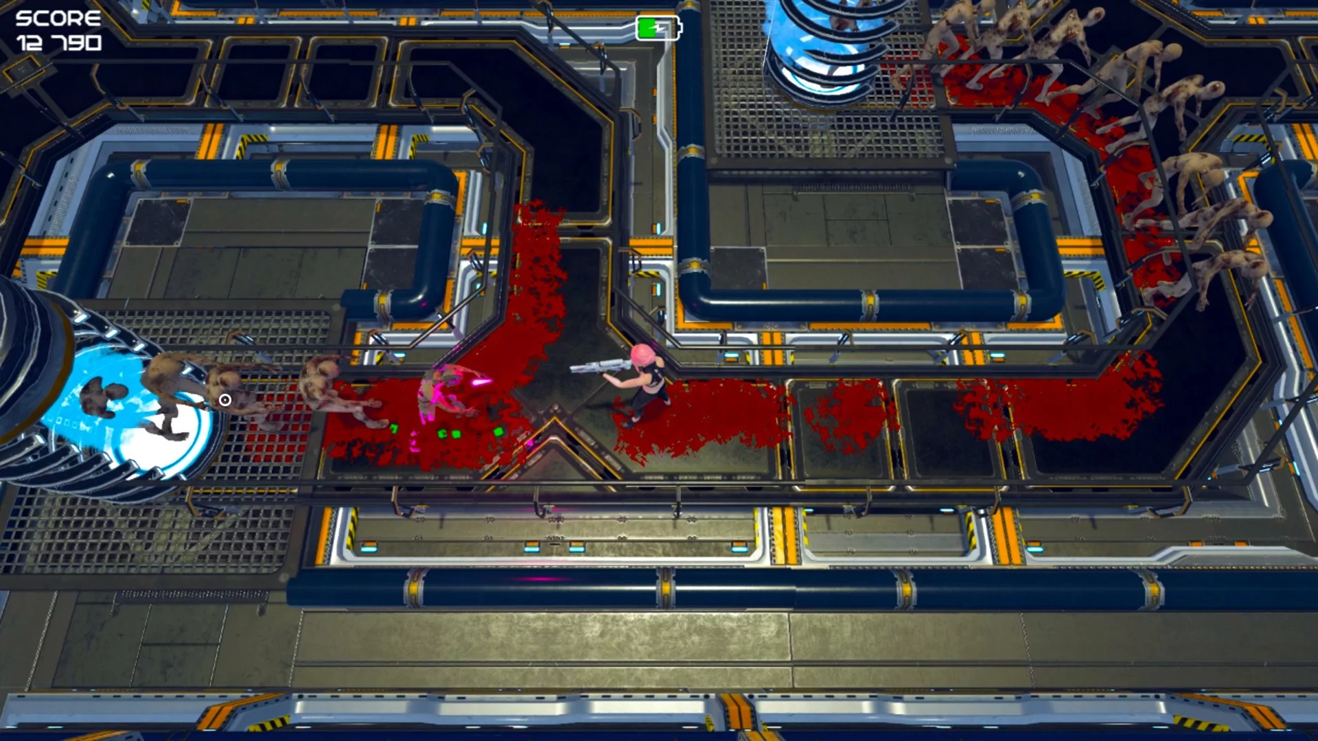 Изображение игры: Alien Infection