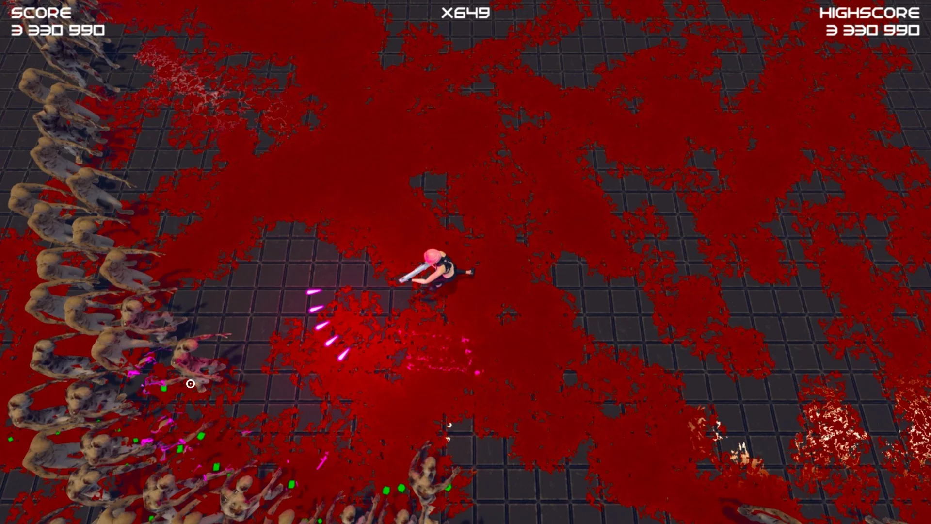 Изображение игры: Alien Infection