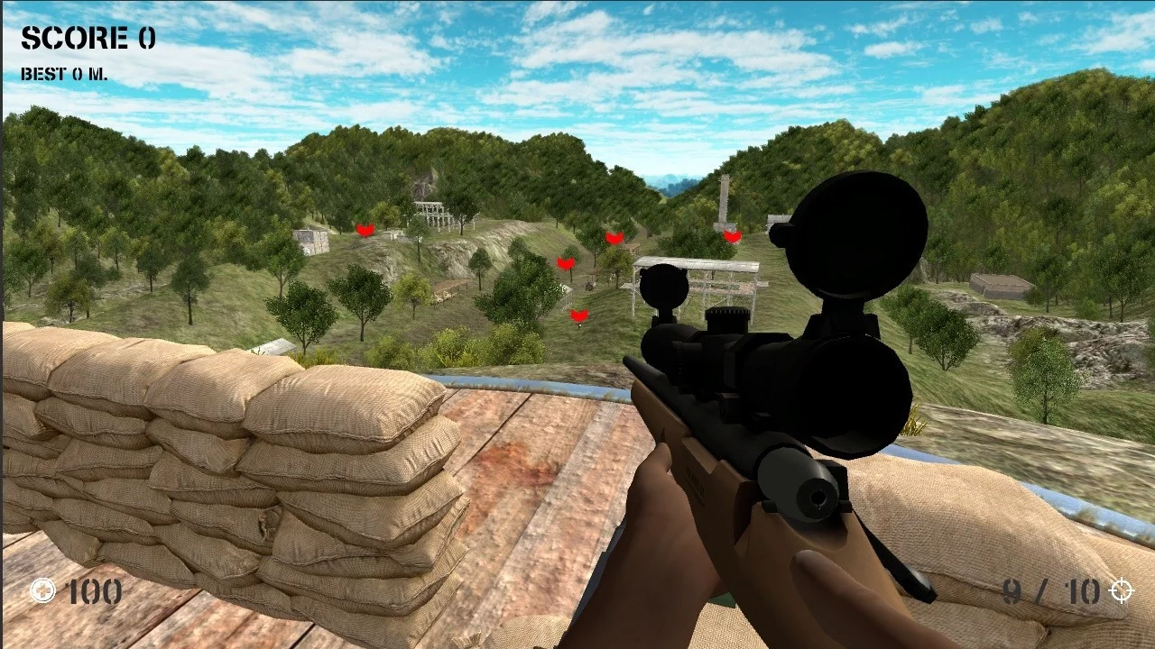 Изображение игры: Sniper Commando Attack